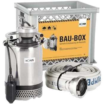Baubox mit Baupumpe HBP503 WA Homa 9115003